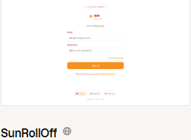 SunRollOff screenshot